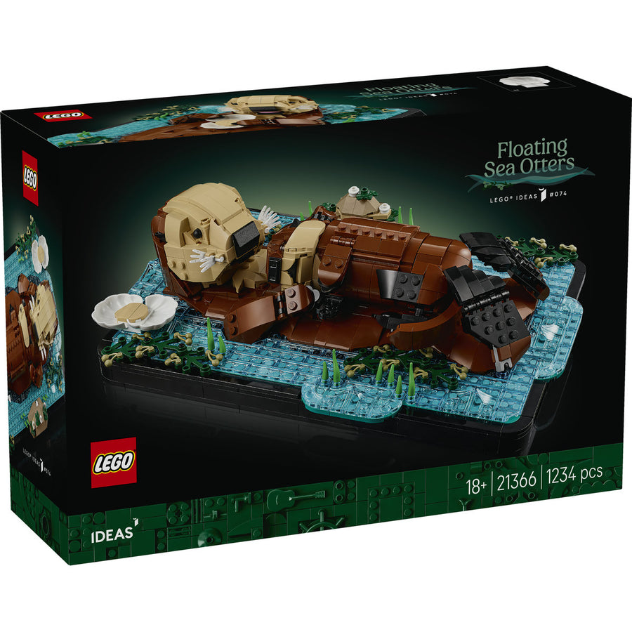 LEGO Ideas 21366 — Vidre plutind pe apă – imagine 2
