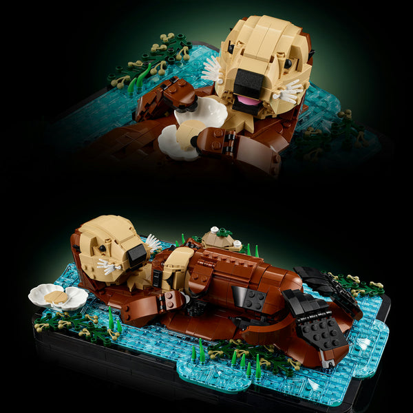LEGO Ideas 21366 — Vidre plutind pe apă – imagine 7