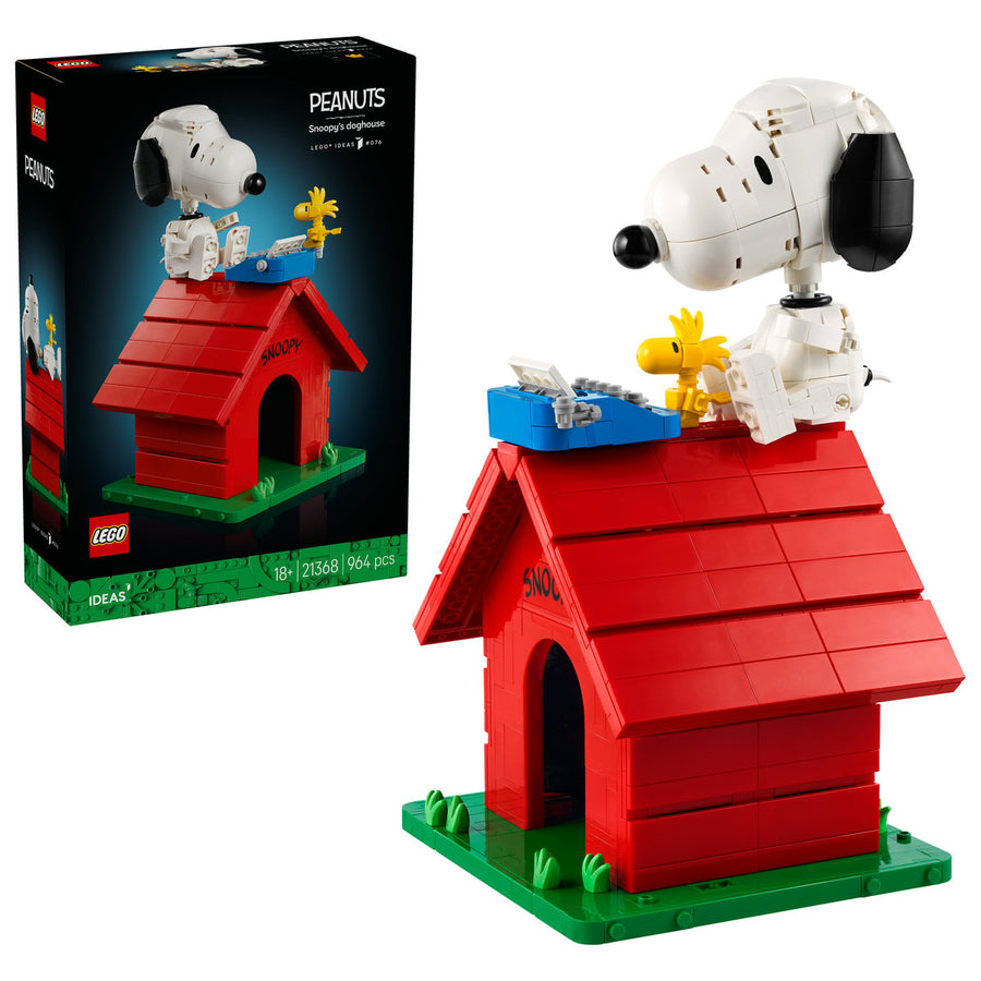 LEGO Ideas 21368 — Peanuts: Căsuța lui Snoopy – imagine 1