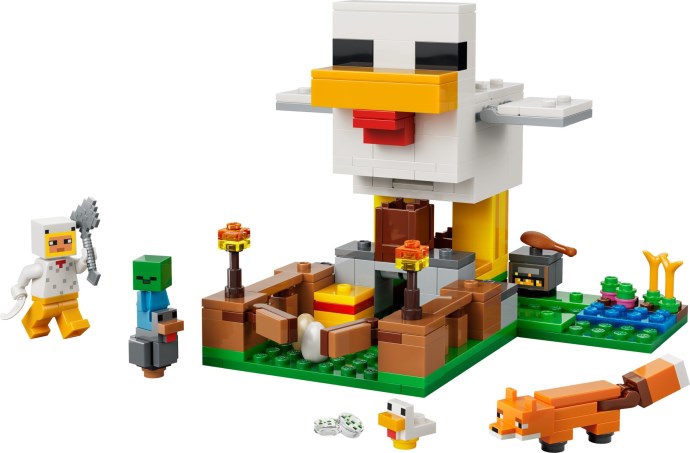LEGO Minecraft 21585 — Fermă de pui