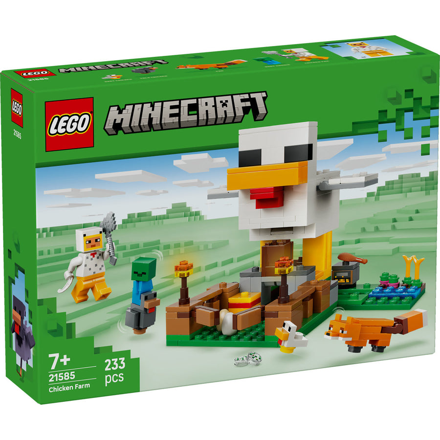 LEGO Minecraft 21585 — Fermă de pui – imagine 2