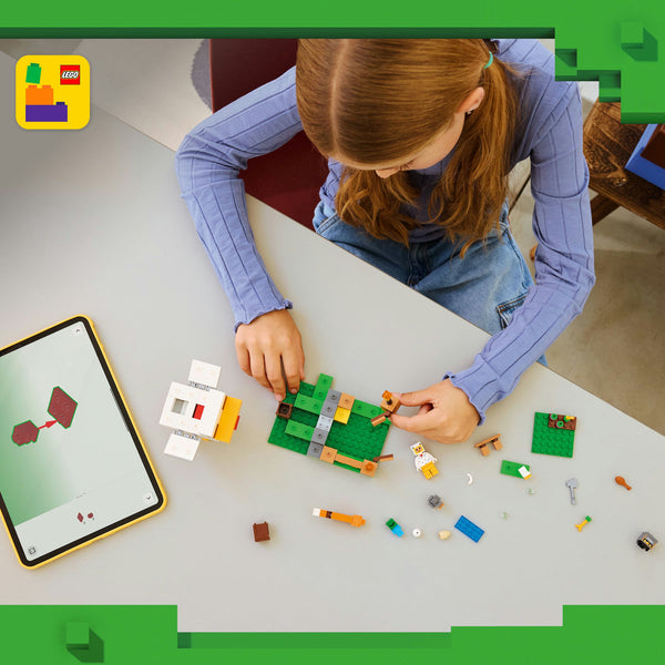 LEGO Minecraft 21585 — Fermă de pui – imagine 6