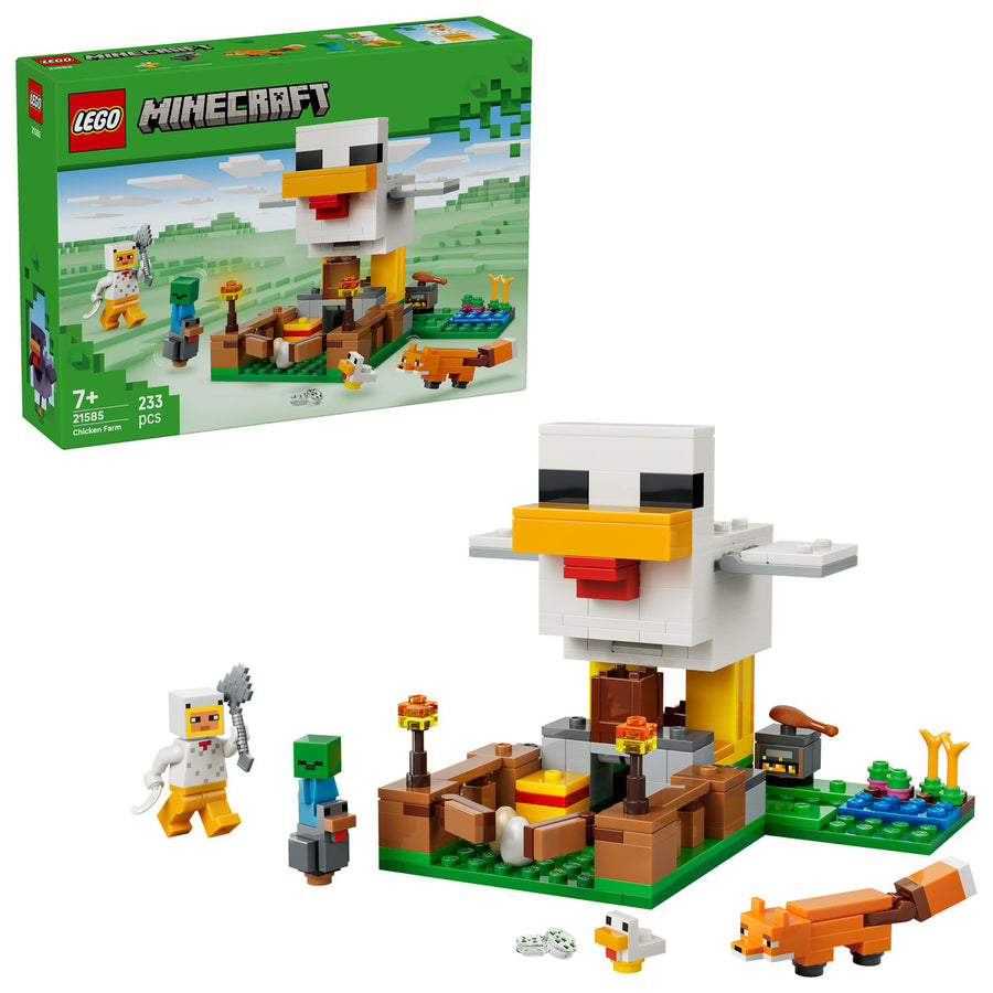 LEGO Minecraft 21585 — Fermă de pui – imagine 1