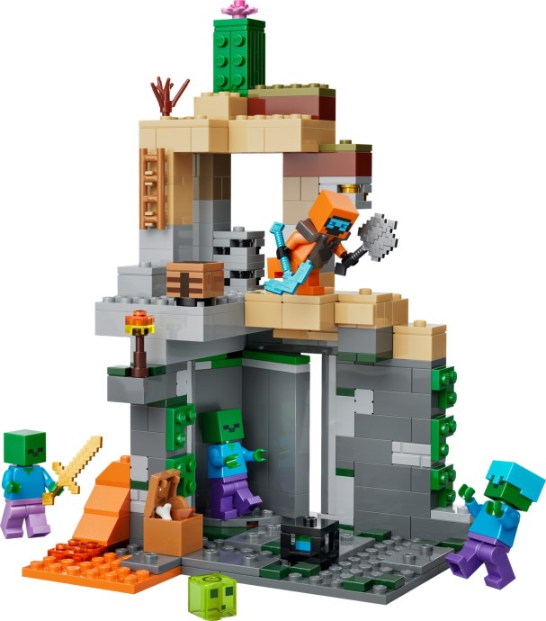 LEGO Minecraft 21587 — Temniță cu zombi