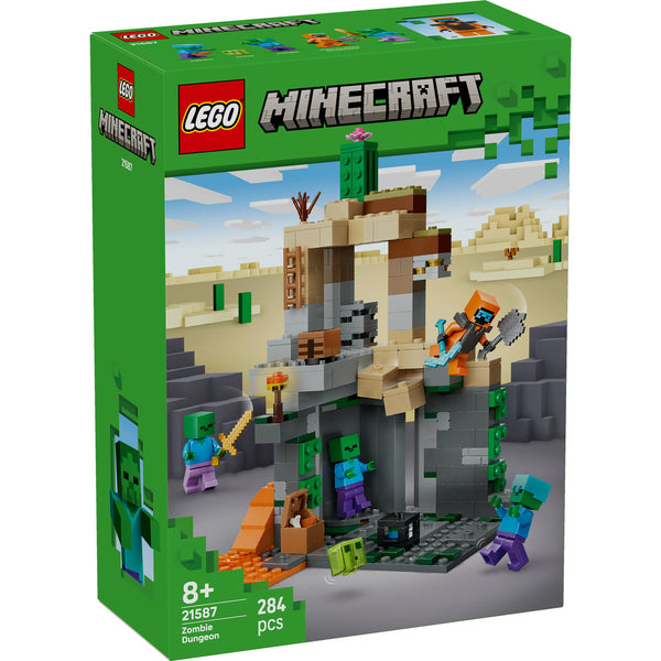 LEGO Minecraft 21587 — Temniță cu zombi – imagine 2