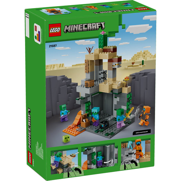 LEGO Minecraft 21587 — Temniță cu zombi – imagine 3