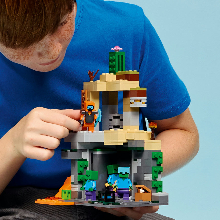 LEGO Minecraft 21587 — Temniță cu zombi – imagine 4