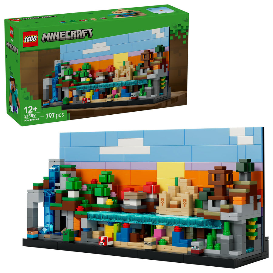 LEGO Minecraft 21589 — Minibiomuri – imagine 1