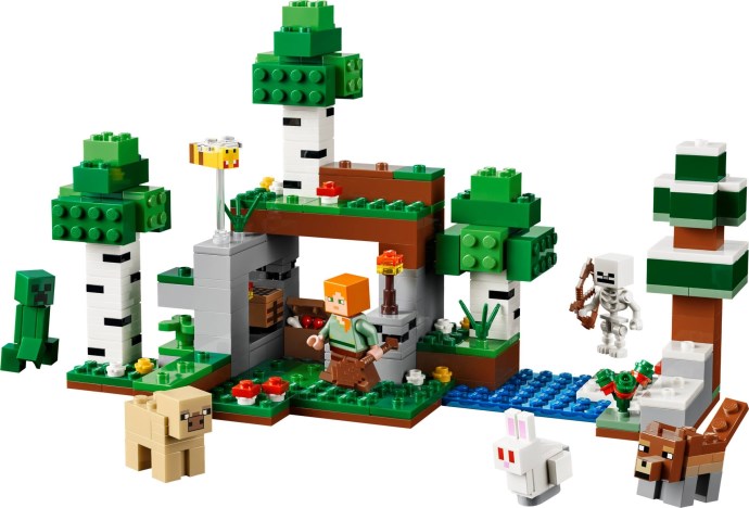 LEGO Minecraft 21593 — Prima aventură pe timp de noapte