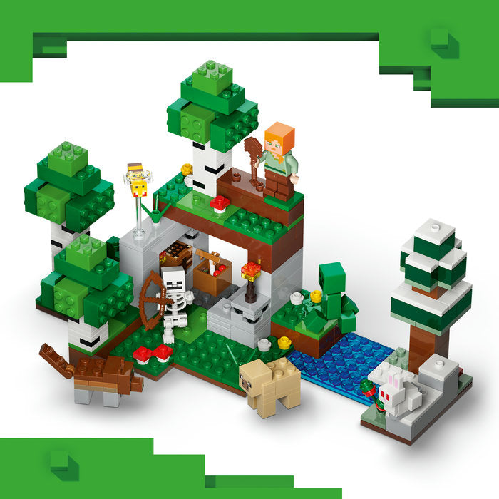 LEGO Minecraft 21593 — Prima aventură pe timp de noapte – imagine 9