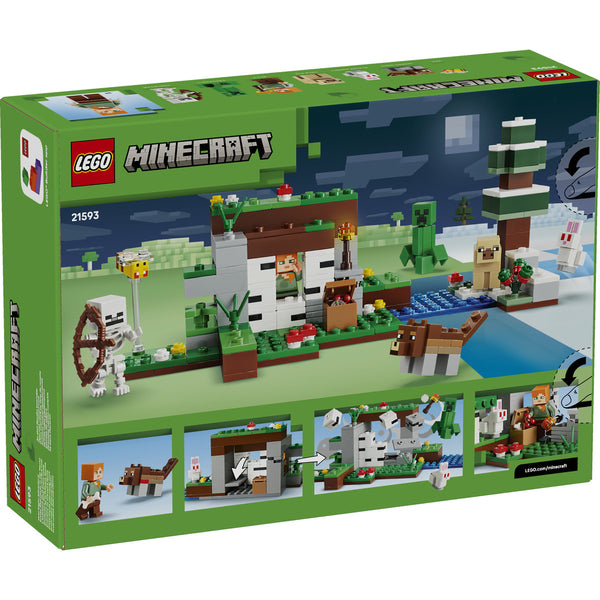 LEGO Minecraft 21593 — Prima aventură pe timp de noapte – imagine 3