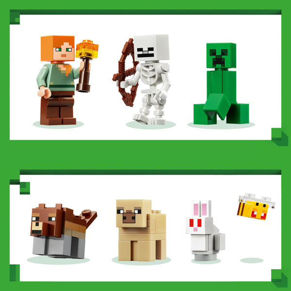 LEGO Minecraft 21593 — Prima aventură pe timp de noapte – imagine 5