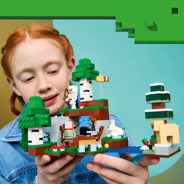 LEGO Minecraft 21593 — Prima aventură pe timp de noapte – imagine 7