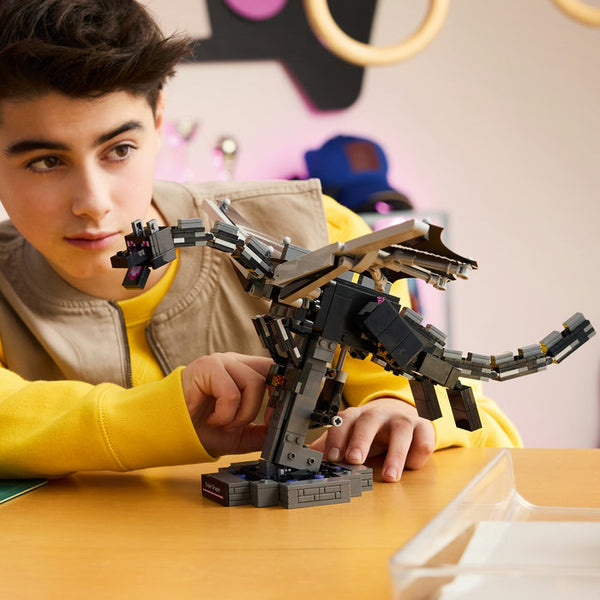LEGO Minecraft 21595 — Dragonul Ender – imagine 6