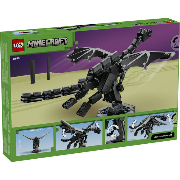LEGO Minecraft 21595 — Dragonul Ender – imagine 3