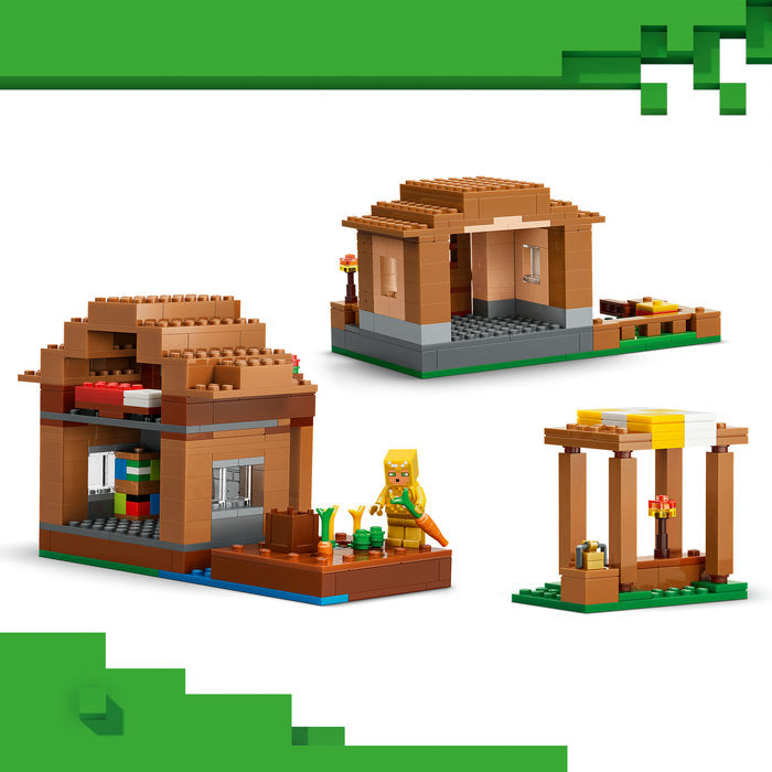 LEGO Minecraft 21596 — Atacul Evocatorilor asupra satului – imagine 9