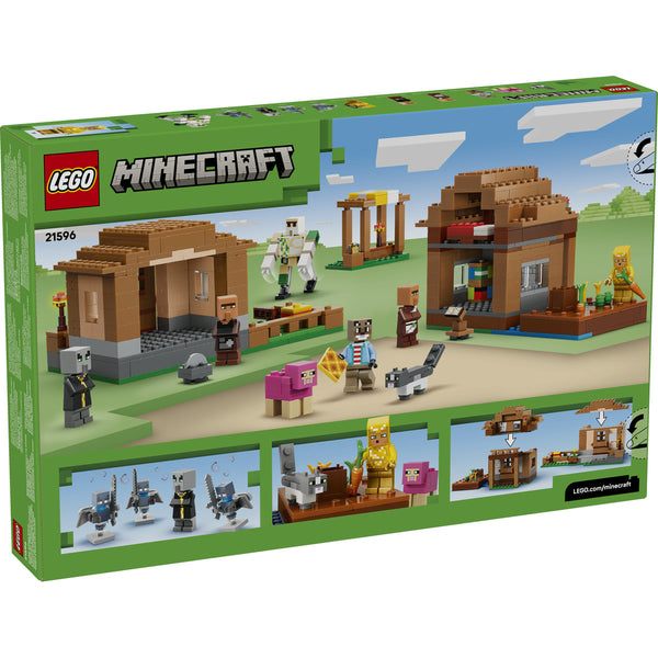 LEGO Minecraft 21596 — Atacul Evocatorilor asupra satului – imagine 3