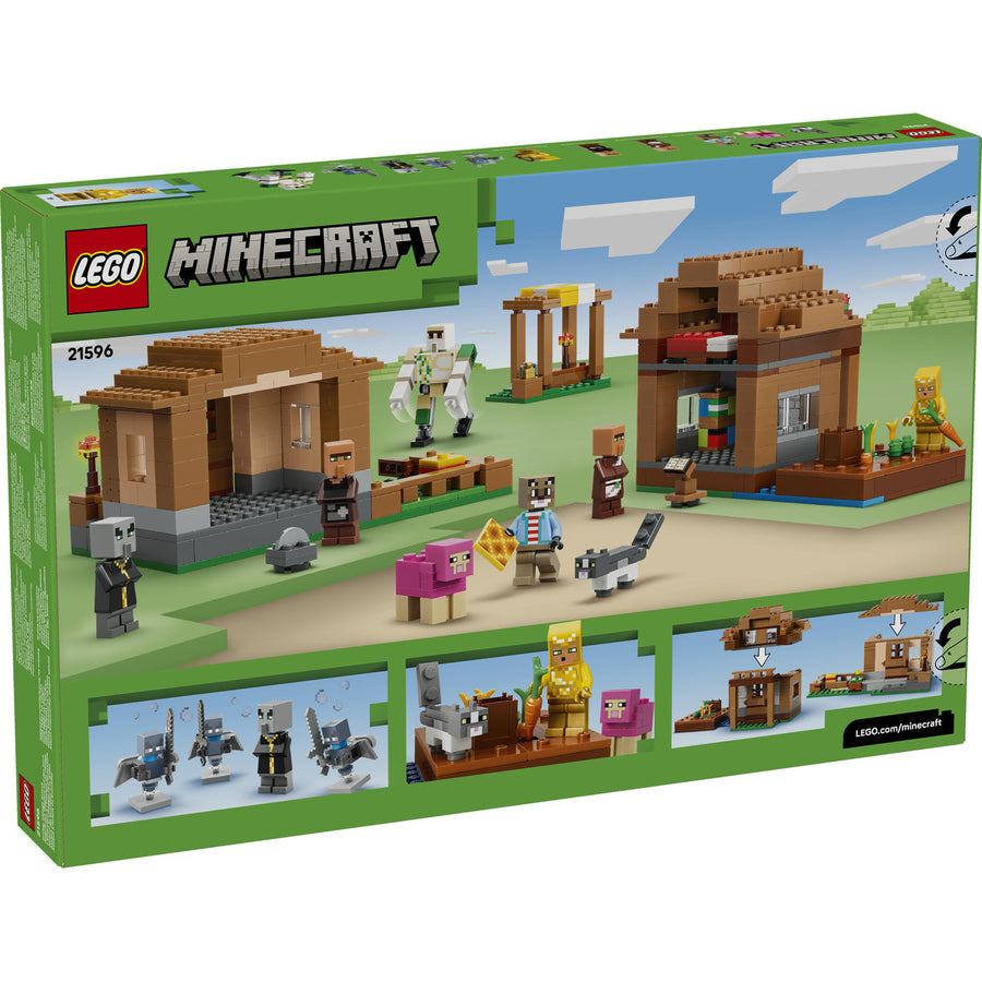 LEGO Minecraft 21596 — Atacul Evocatorilor asupra satului – imagine 3
