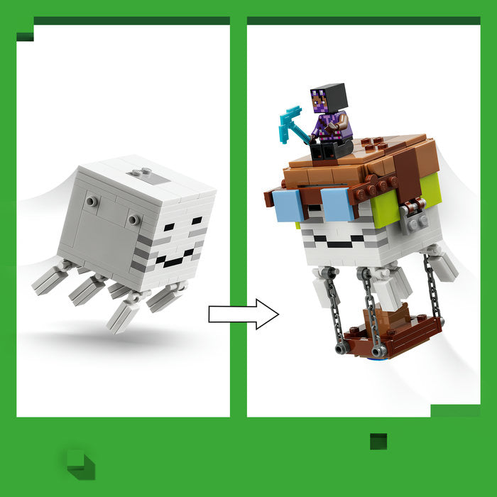 LEGO Minecraft 21597 — Stație de mobi Ghast – imagine 8