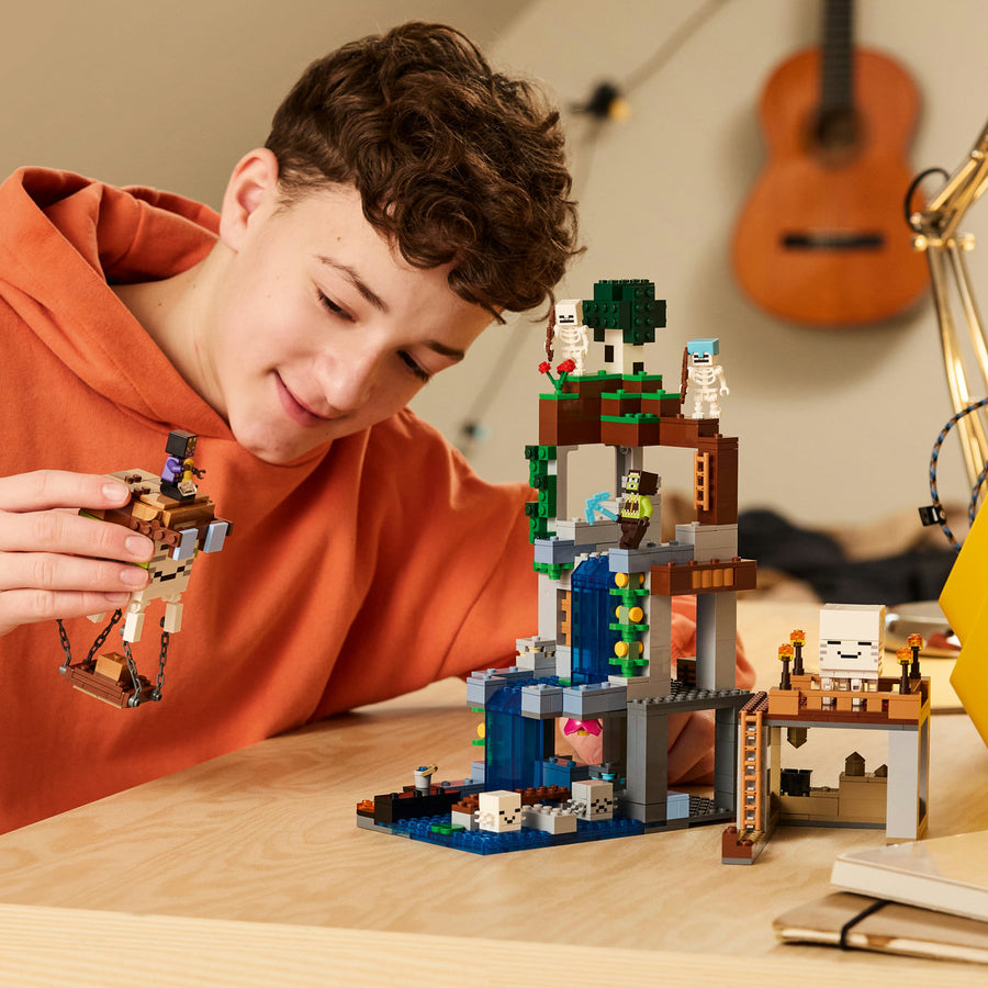 LEGO Minecraft 21597 — Stație de mobi Ghast – imagine 4