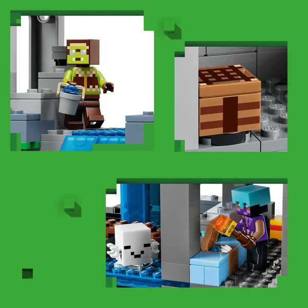 LEGO Minecraft 21597 — Stație de mobi Ghast – imagine 6