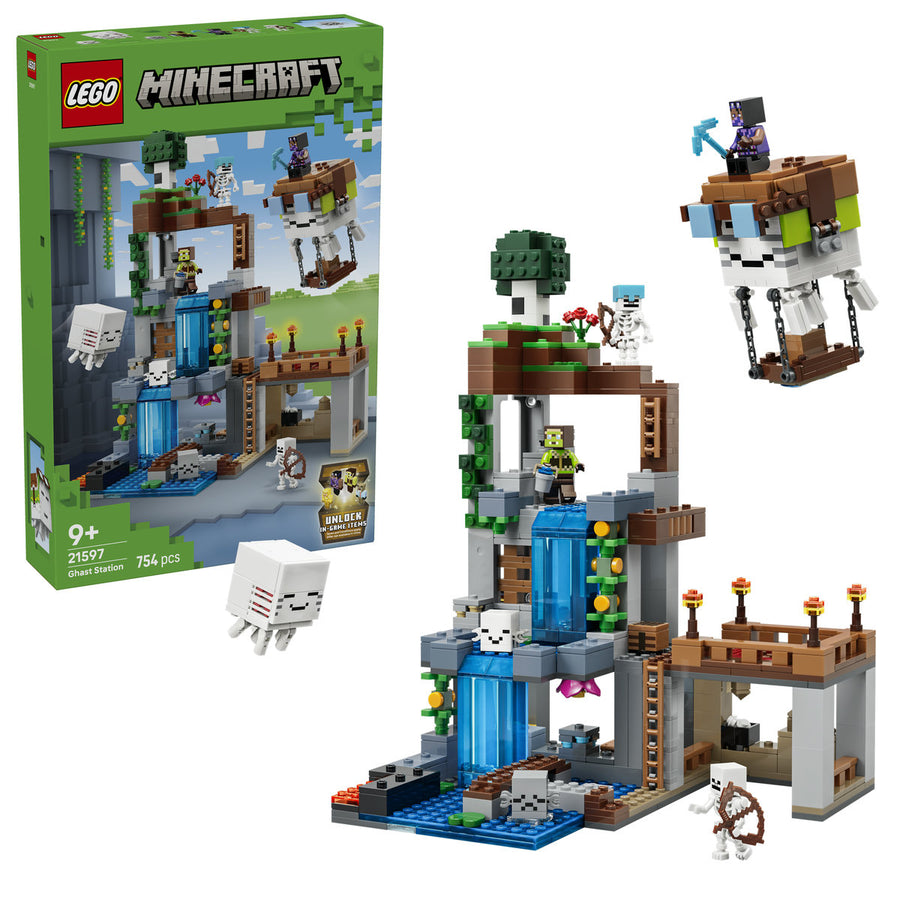 LEGO Minecraft 21597 — Stație de mobi Ghast – imagine 1