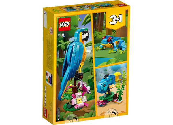 LEGO Creator 31136 — Papagal exotic – imagine 3