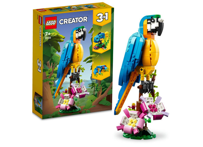 LEGO Creator 31136 — Papagal exotic – imagine 1