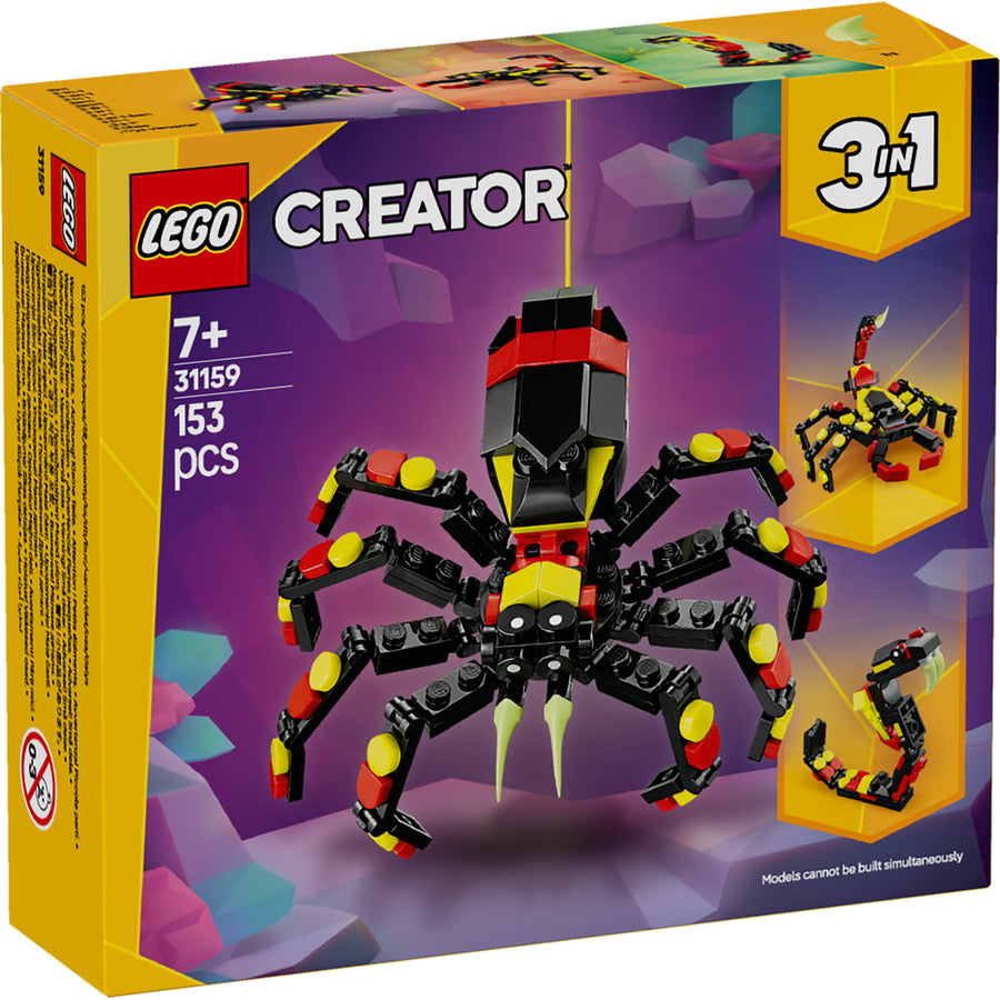 LEGO Creator 31159 — Animale salbatice: Paianjen surprinzator – imagine 2