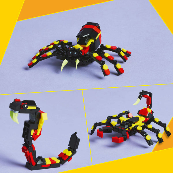 LEGO Creator 31159 — Animale salbatice: Paianjen surprinzator – imagine 5