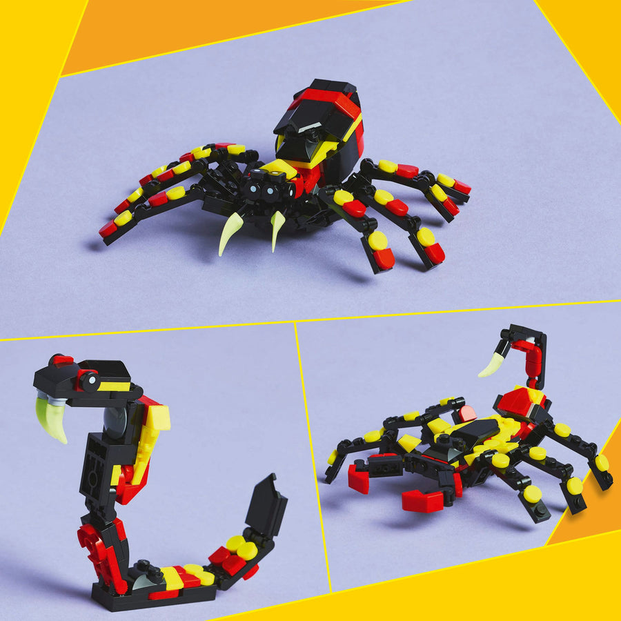 LEGO Creator 31159 — Animale salbatice: Paianjen surprinzator – imagine 5