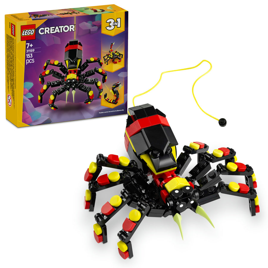 LEGO Creator 31159 — Animale salbatice: Paianjen surprinzator – imagine 1