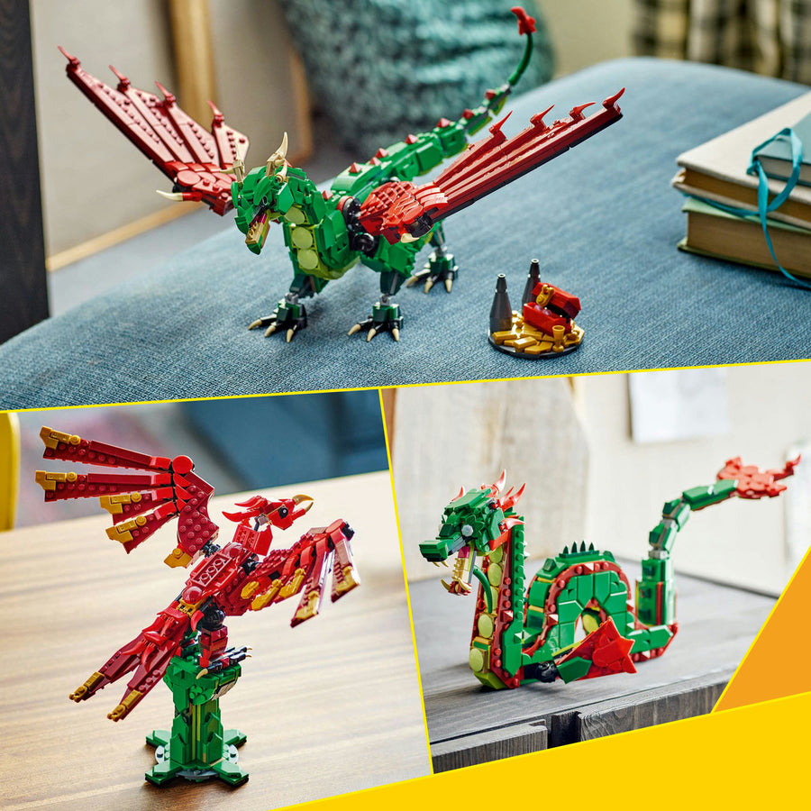 LEGO Creator 31161 — Dragon medieval – imagine 5