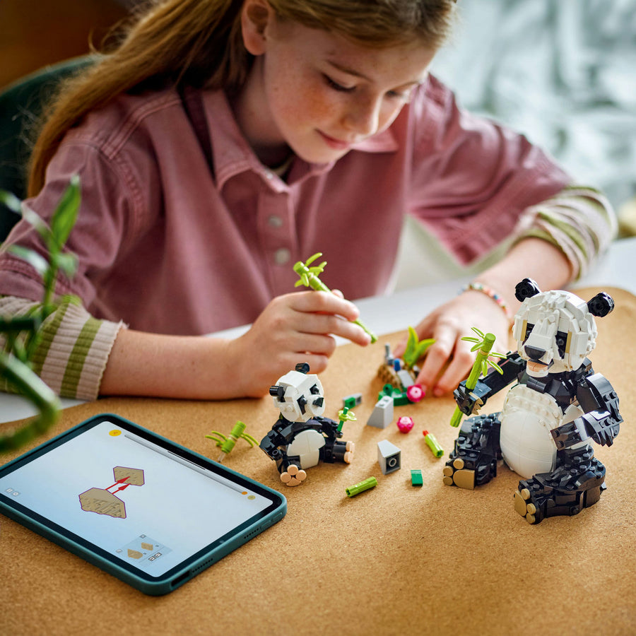 LEGO Creator 31165 — Animale salbatice: Familia de ursi panda – imagine 6