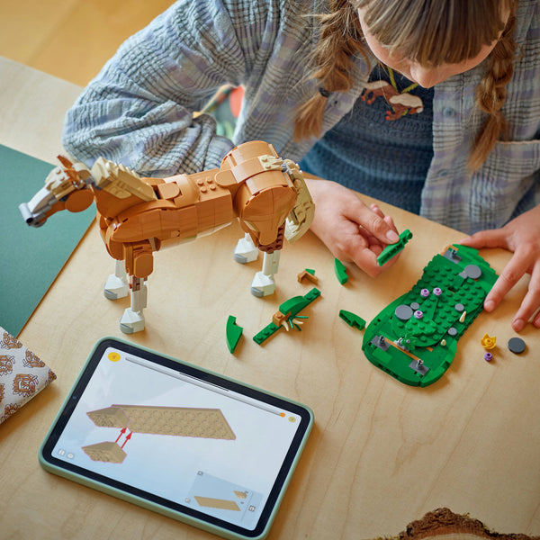 LEGO Creator 31166 — Cal frumos – imagine 6