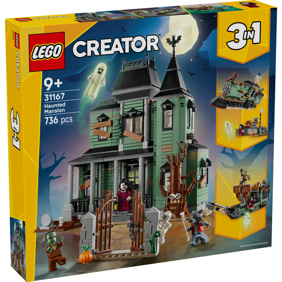 LEGO Creator 31167 — Conacul bântuit – imagine 2