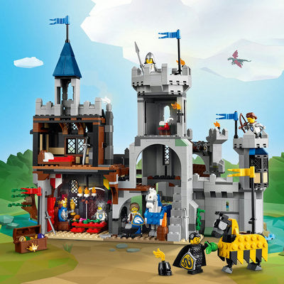 LEGO Creator 31168 — Castel medieval cu cai și cavaleri – imagine 9