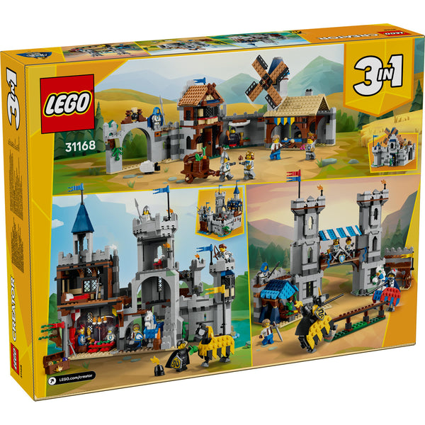 LEGO Creator 31168 — Castel medieval cu cai și cavaleri – imagine 3
