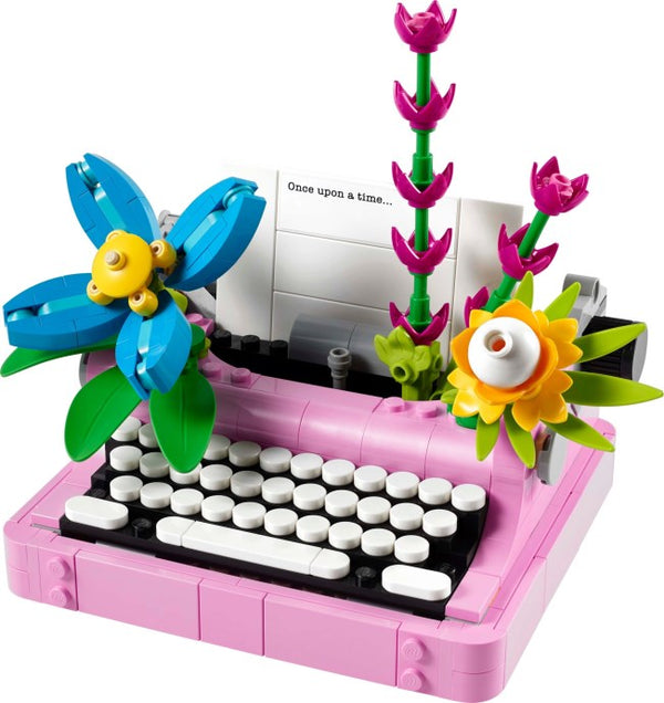 LEGO Creator 31169 — Masina de scris cu flori