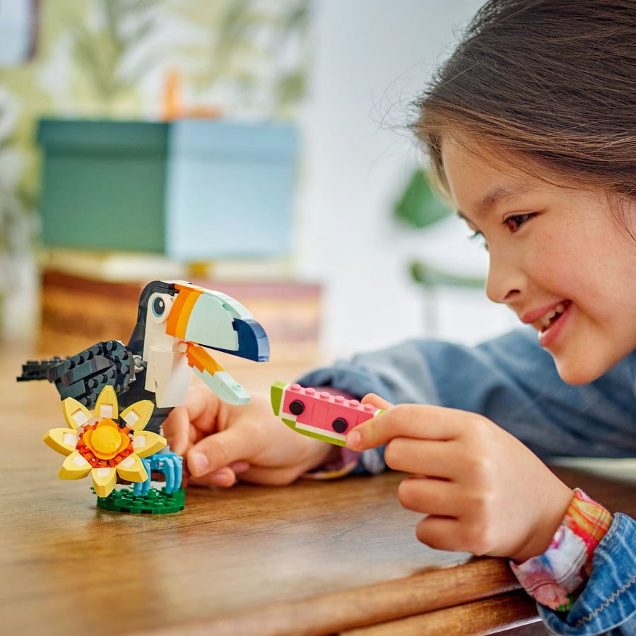 LEGO Creator 31173 — Animale salbatice: Tucan tropical – imagine 5