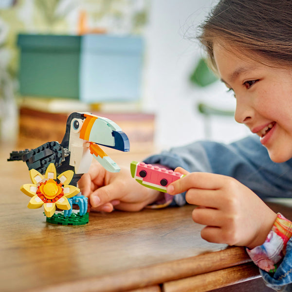 LEGO Creator 31173 — Animale salbatice: Tucan tropical – imagine 7