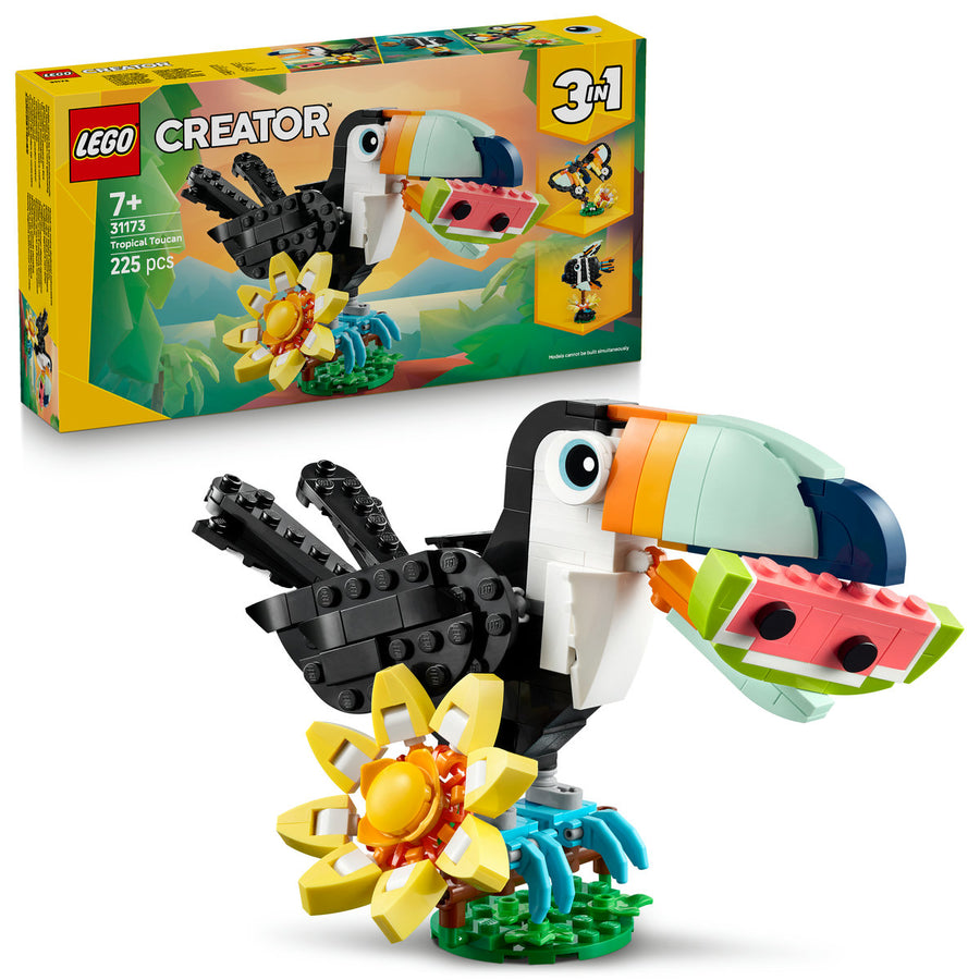 LEGO Creator 31173 — Animale salbatice: Tucan tropical – imagine 1