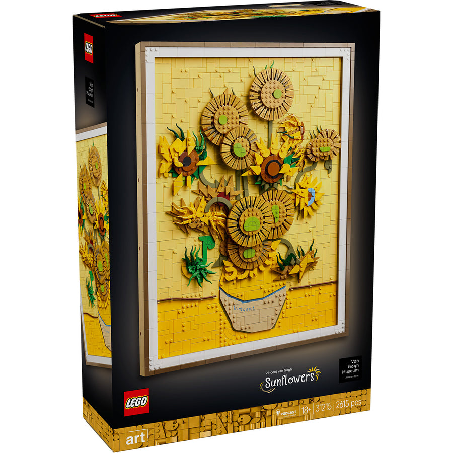 LEGO Art 31215 — Vincent van Gogh – Floarea soarelui – imagine 2