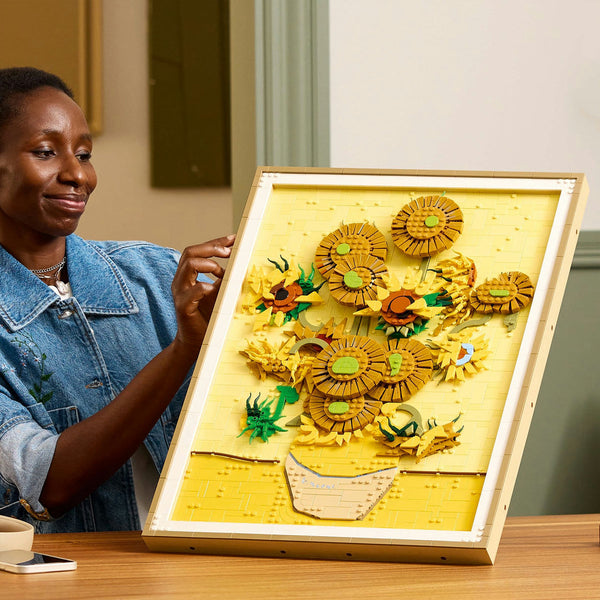 LEGO Art 31215 — Vincent van Gogh – Floarea soarelui – imagine 4