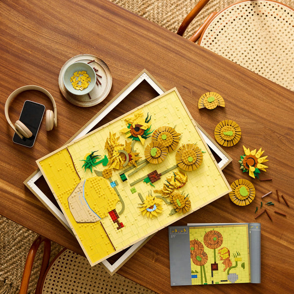 LEGO Art 31215 — Vincent van Gogh – Floarea soarelui – imagine 5