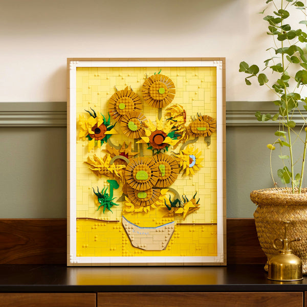 LEGO Art 31215 — Vincent van Gogh – Floarea soarelui – imagine 6