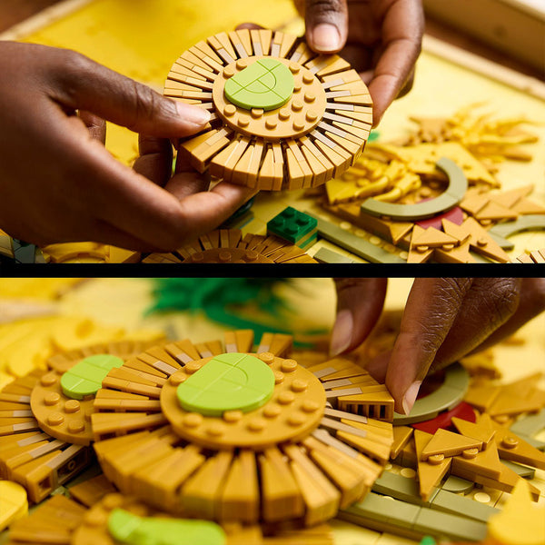 LEGO Art 31215 — Vincent van Gogh – Floarea soarelui – imagine 7