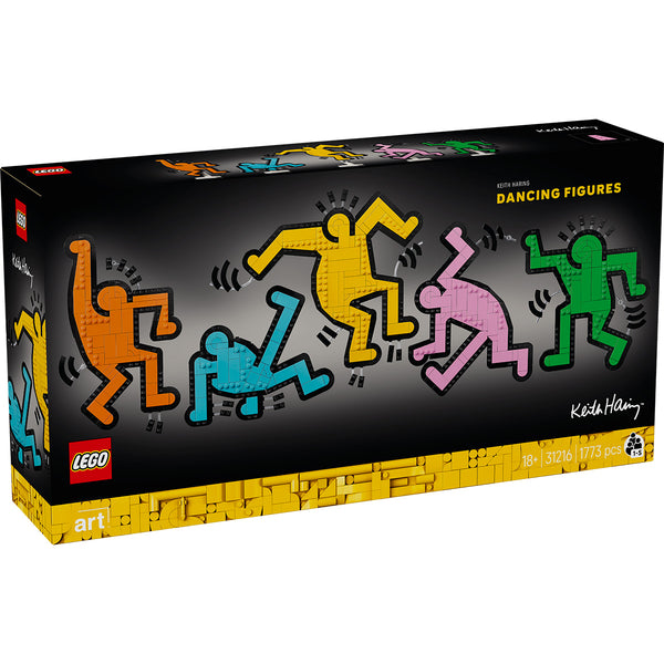 LEGO Art 31216 — Keith Haring – Figurine care danseaza – imagine 2