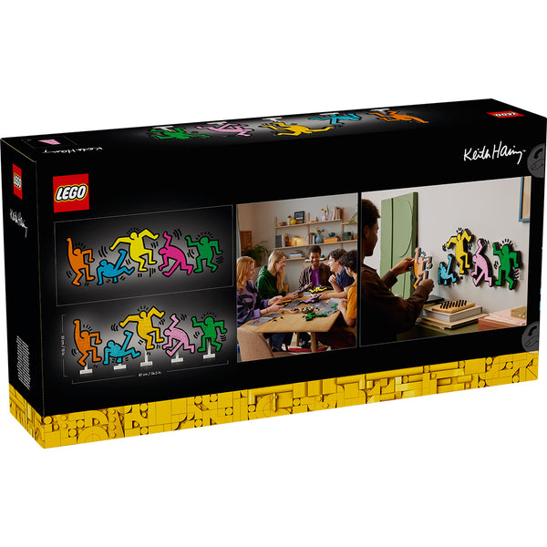 LEGO Art 31216 — Keith Haring – Figurine care danseaza – imagine 3
