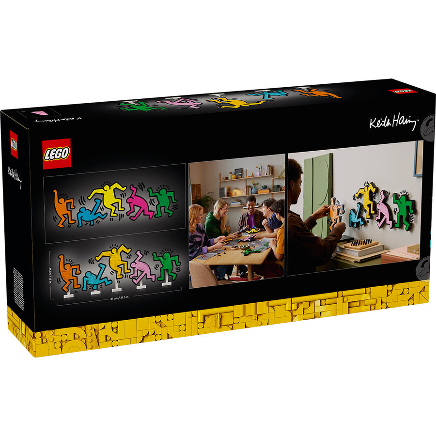 LEGO Art 31216 — Keith Haring – Figurine care danseaza – imagine 3